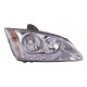 Ford Focus 2005-2008 Chrome Inner Halogen Head Lamp Unit Driver Side